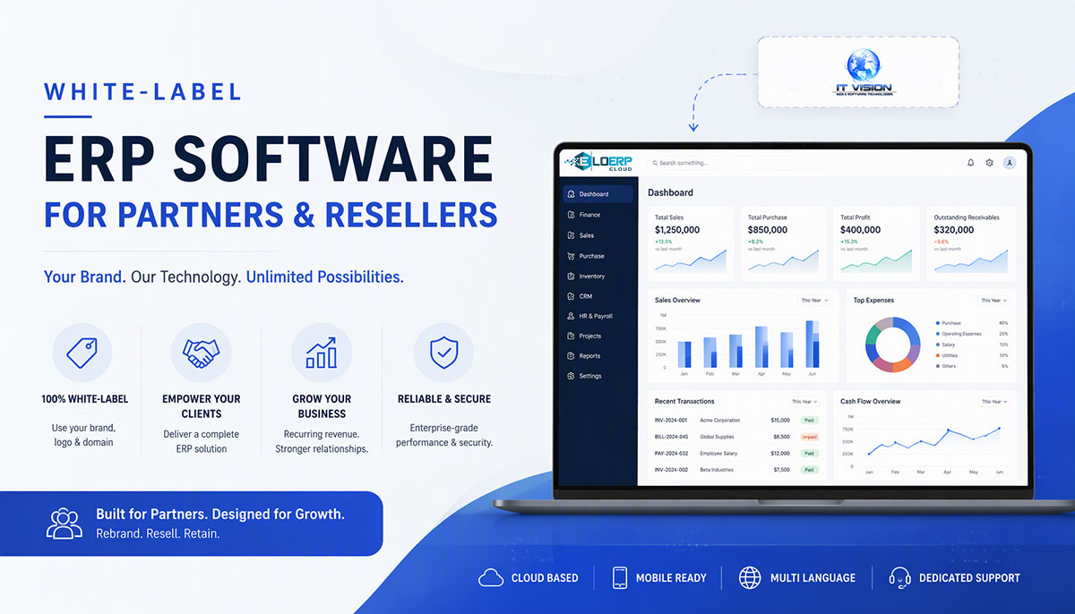 White Label ERP Software