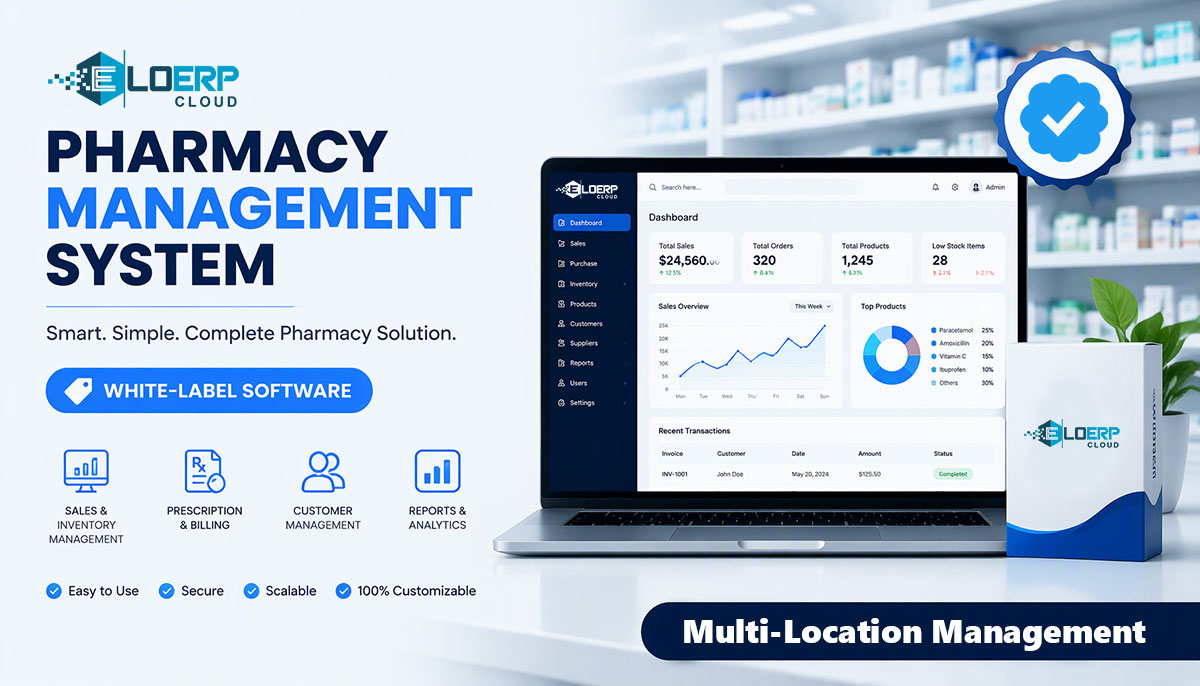 Pharmacy Management System — White-Label Software
